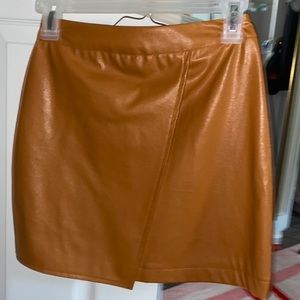 Leather Skirt